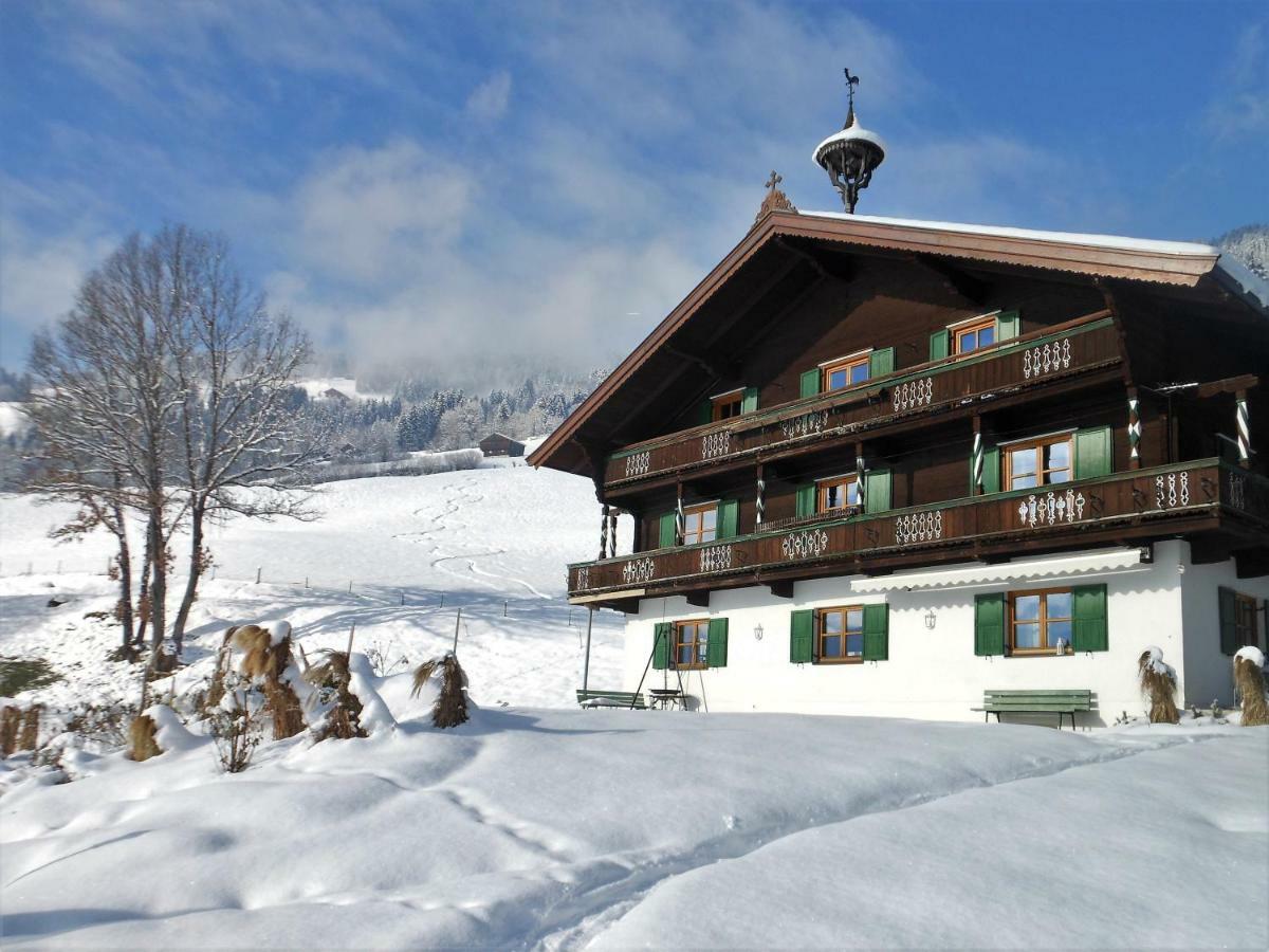 Haus Waldhof Lägenhet Brixen im Thale Exteriör bild